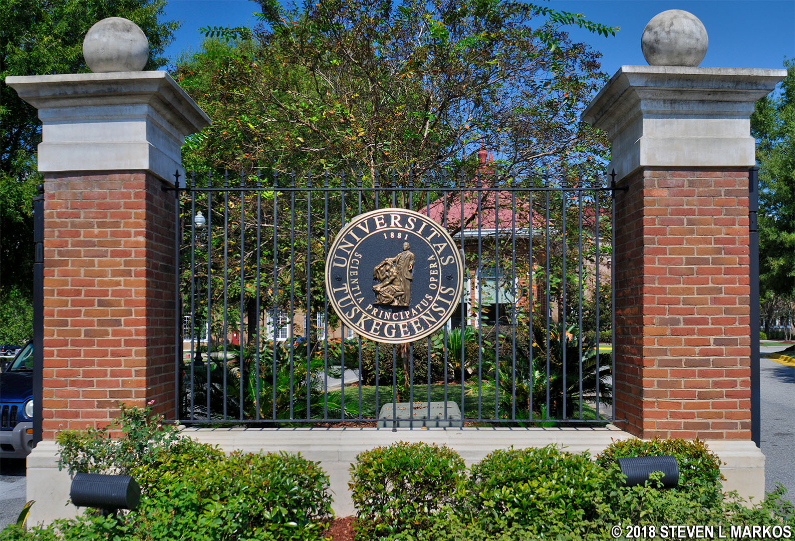 Tuskegee University Gate and Seal